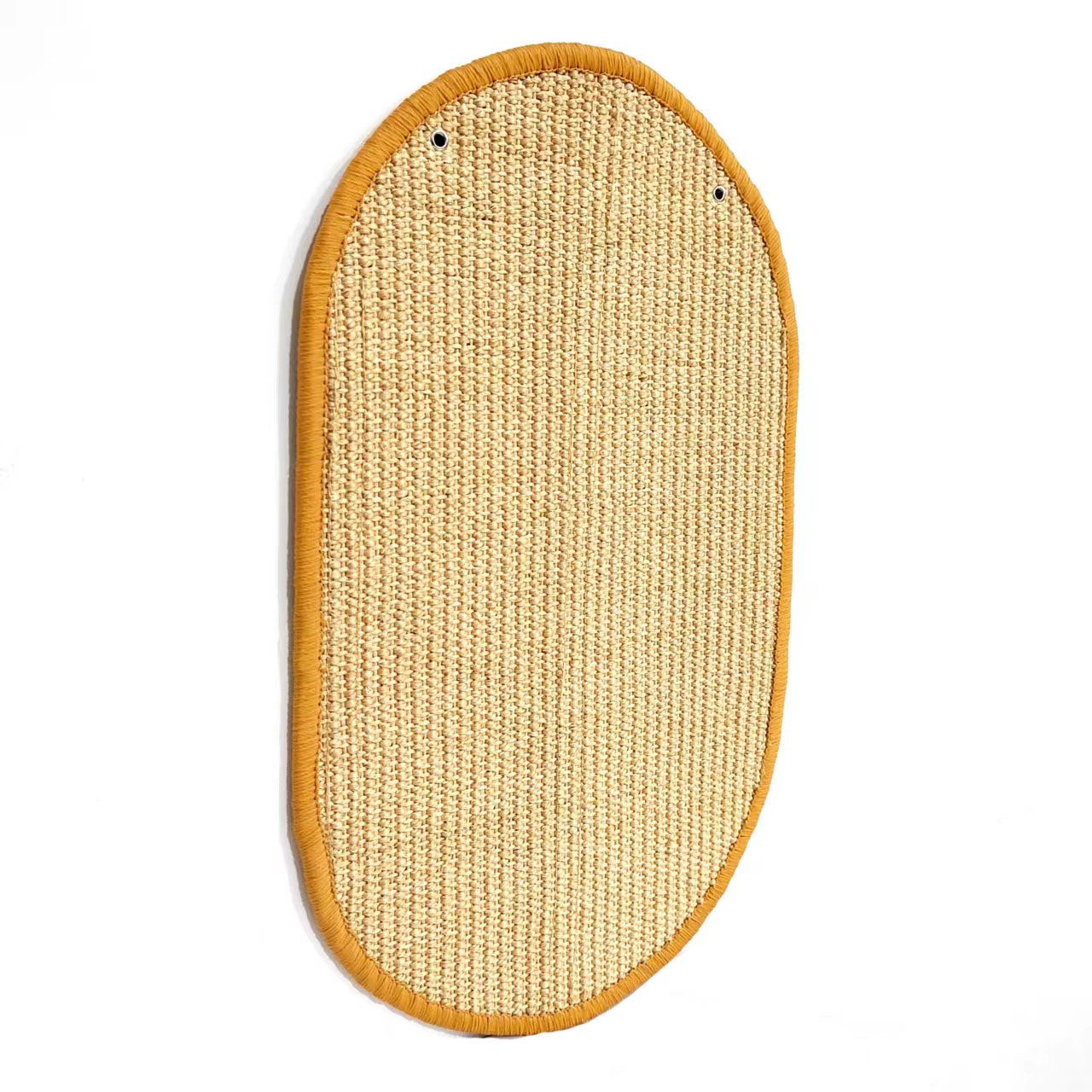 Customizable Oval Sisal Cat Scratcher: Natural Fiber, Tailored Shape, and Earth-Friendly