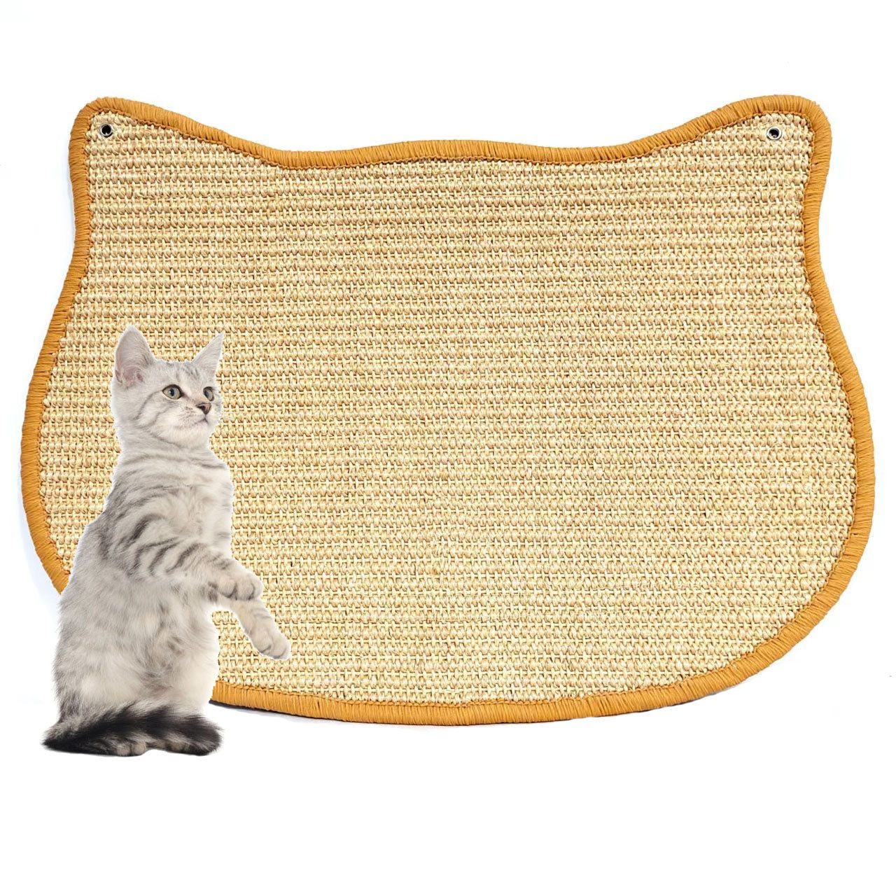 Ready to Pets Sisal Cat Scratch Board - Durable, Wear-Resistant, Protective Furniture, Environmentally Friendly Material