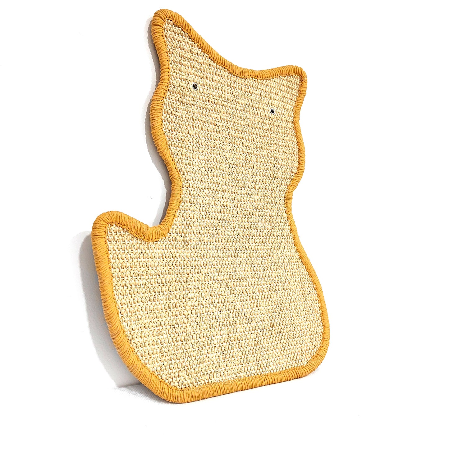 Fun Cat-shaped Sisal Cat Scratching Board, Unique and Novel Design, Made of Natural and Healthy Material, Wear-resistant and Durable