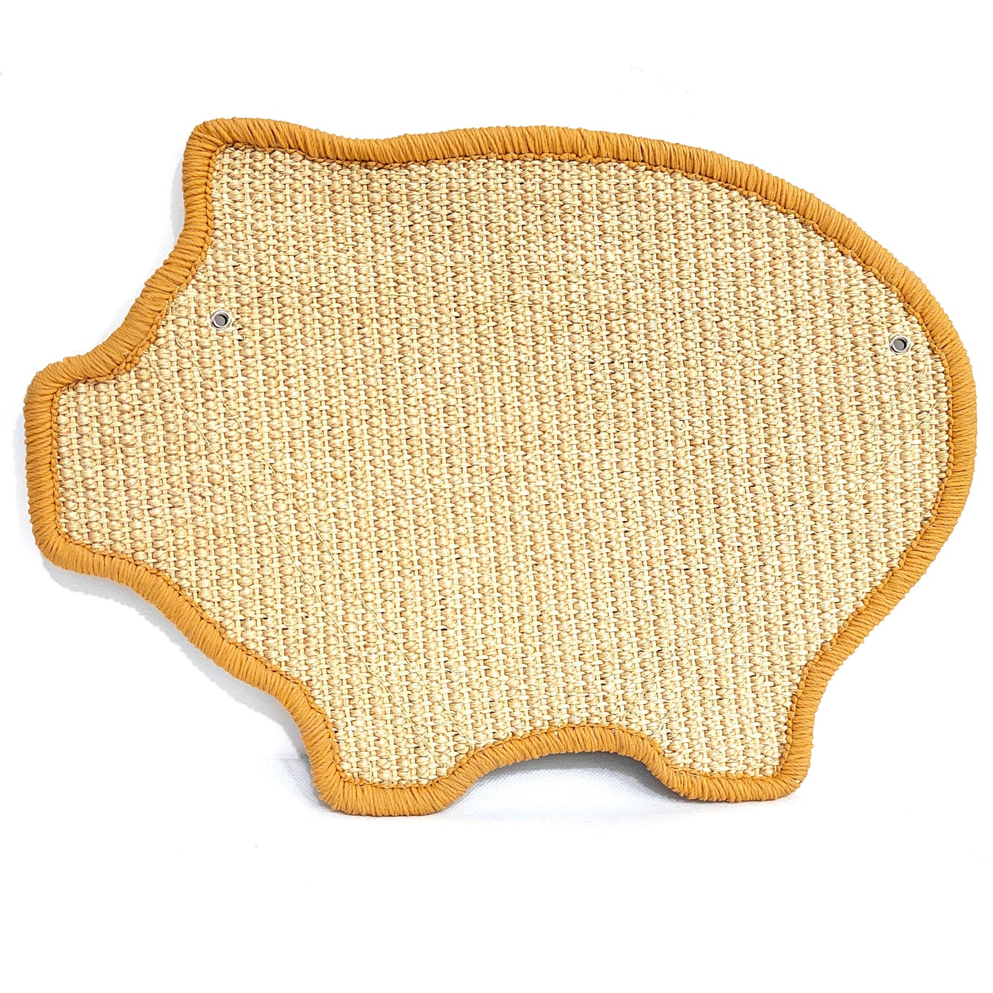 Cute Pig-shaped Cat Scratching Board, Made of Natural Sisal, Durable and Wear-resistant for Long-lasting Use, with Anti-slip Design