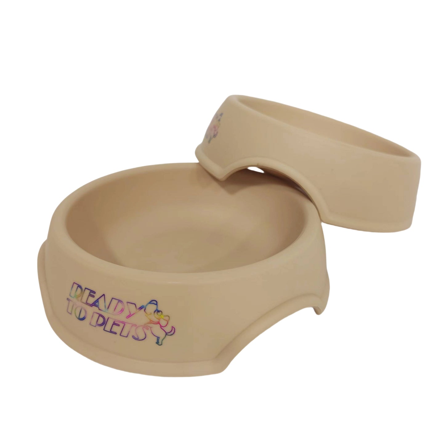 Pet Specific Anti-Slip and Anti-Overturning Dog Bowl, Cat Bowl, Fashionable and Simple Design, Easy to Clean